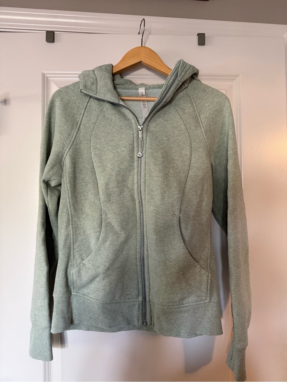 lululemon athletica Sage Green Full-Zip Hoodie Jacket